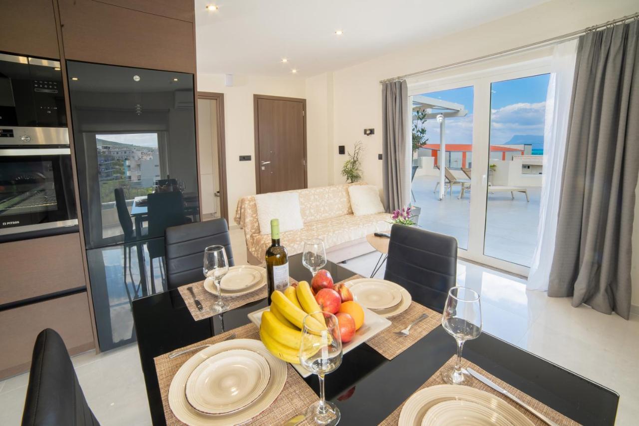 Home Sweet Home - Big Balcony With Great View Kissamos Luaran gambar