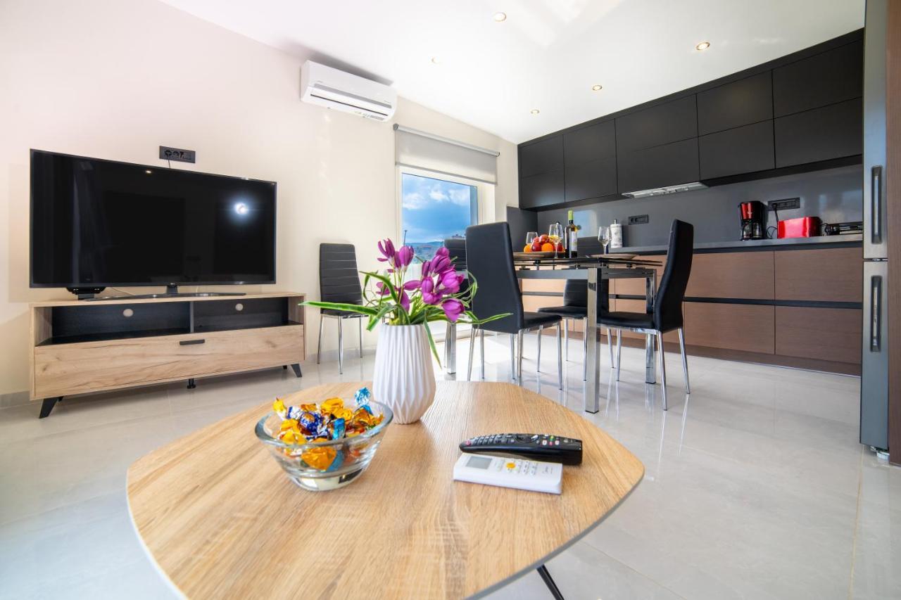 Home Sweet Home - Big Balcony With Great View Kissamos Luaran gambar